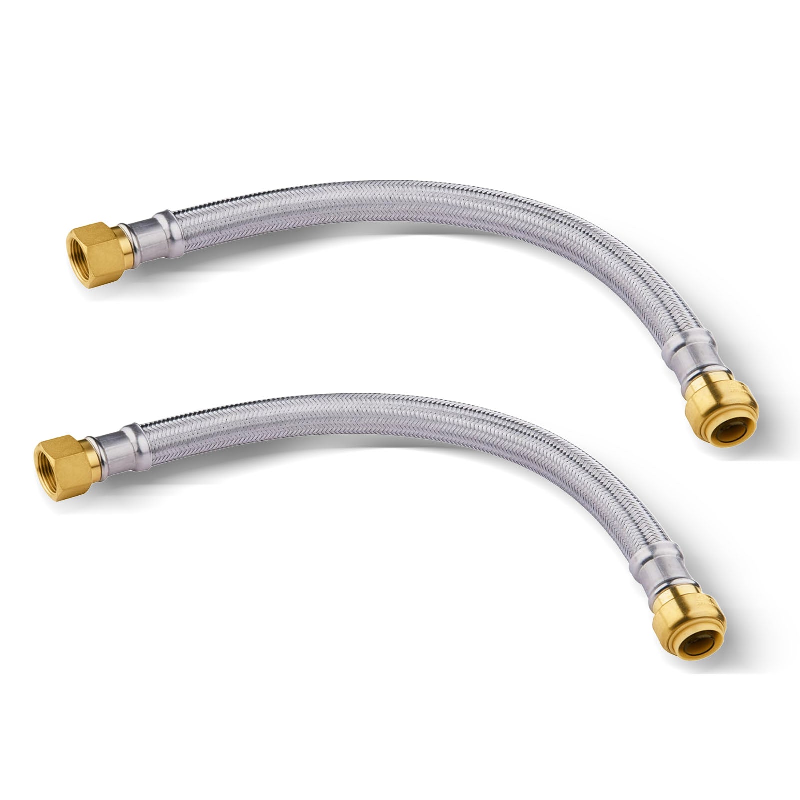 3 4 push fit x 3 4 fip flexible water heater connector hose 12