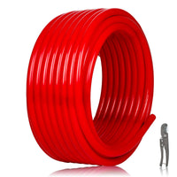 3/4" 300ft pex-a pipe (red & cutter)