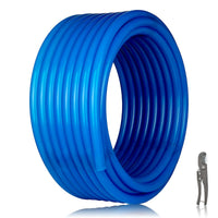 3/4" 300ft pex-a pipe (blue & cutter)
