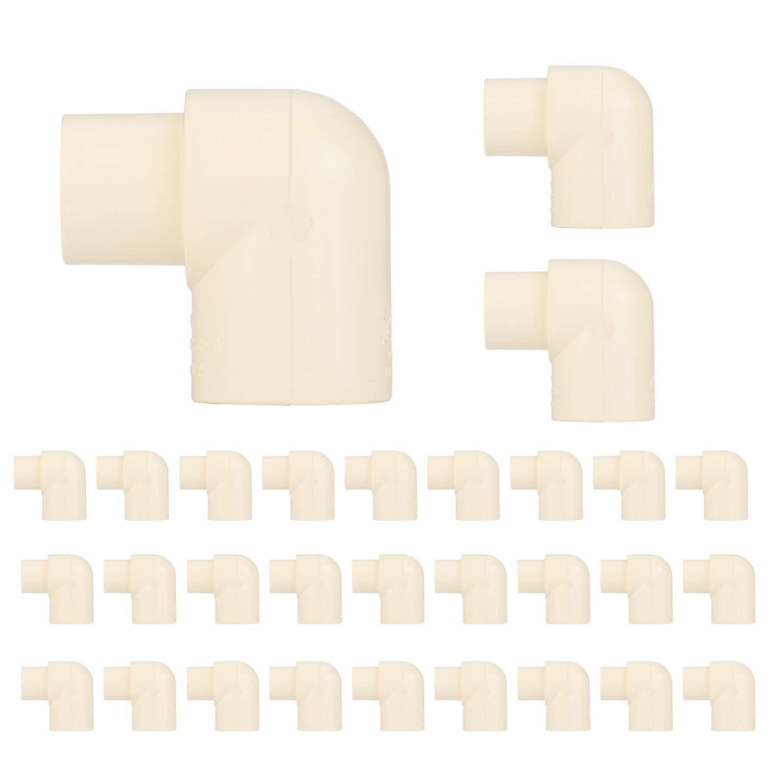 cpvc cts 90 street elbow spigot x socket 12