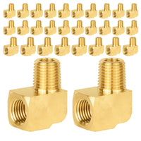30 pcs extruded 1/4" mnpt fnpt elbow