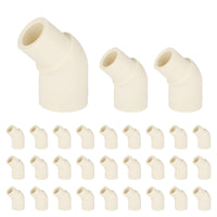 30-Pack 1/2" CPVC CTS 45° Street Elbow (Spigot x Socket)
