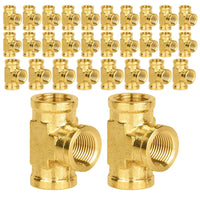 30 pcs 3/8" female npt tee