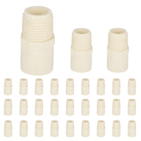 30-Pack 1/2" CTS CPVC Male Adapter (MIPT x Socket)