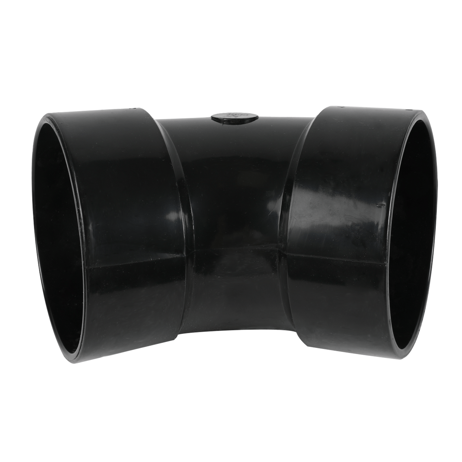 1-1/2 in. abs dwv hub x hub elbow fittings (1/8 bend)