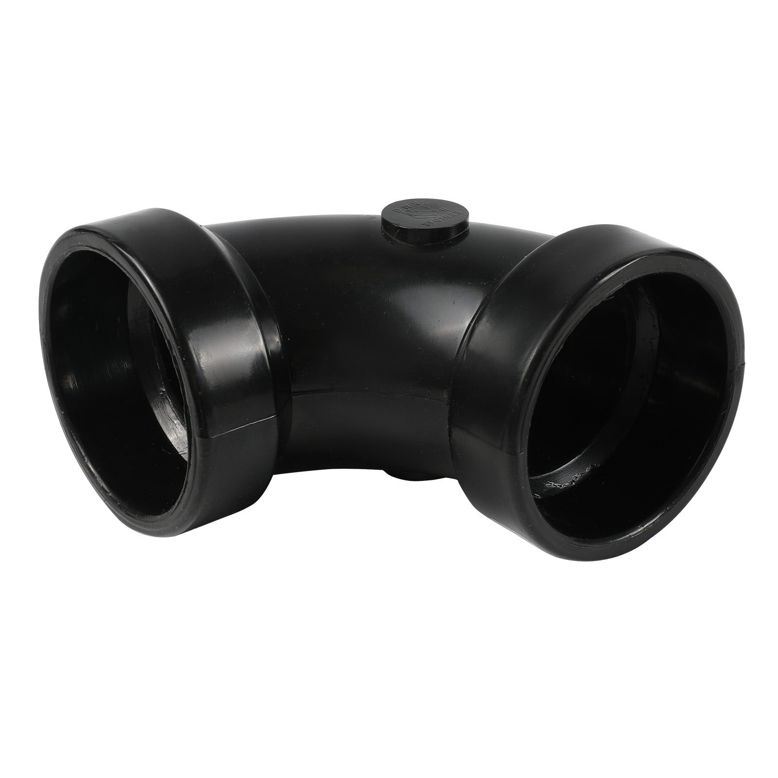 1-1/2 in. abs dwv 90-degree hub x hub elbow fittings (1/4 bend)