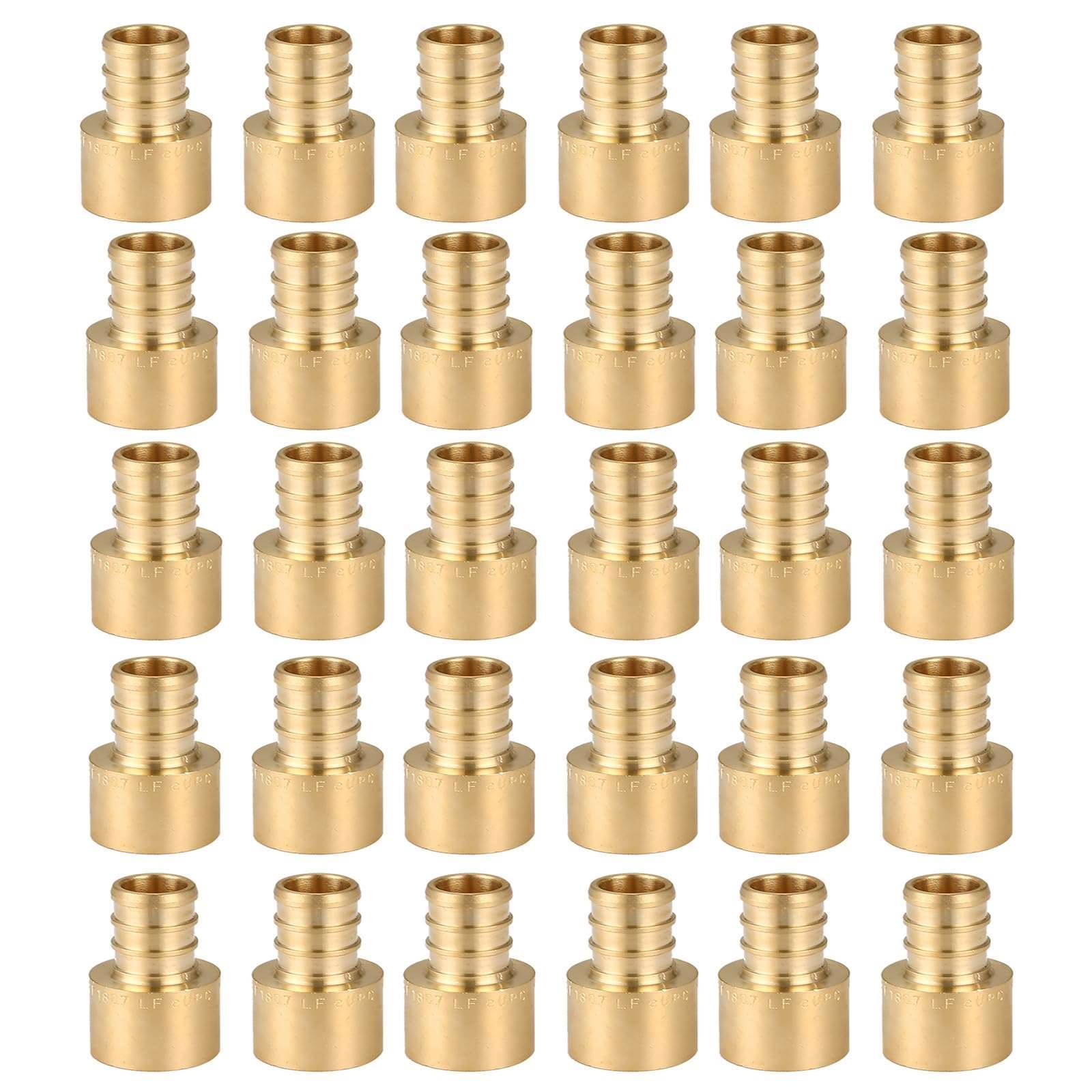 pex b crimp x female copper sweat sweat coupling lead free 26