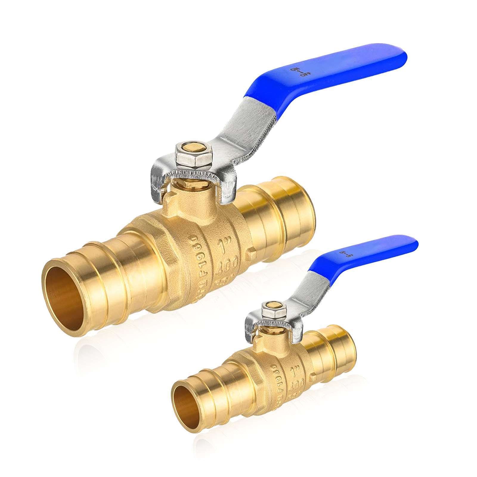pex expansion ball valve lead free 18