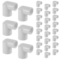 30-Pack 3/4" x 1/2" SCH 40 PVC 90° Elbow (SOC x SOC)