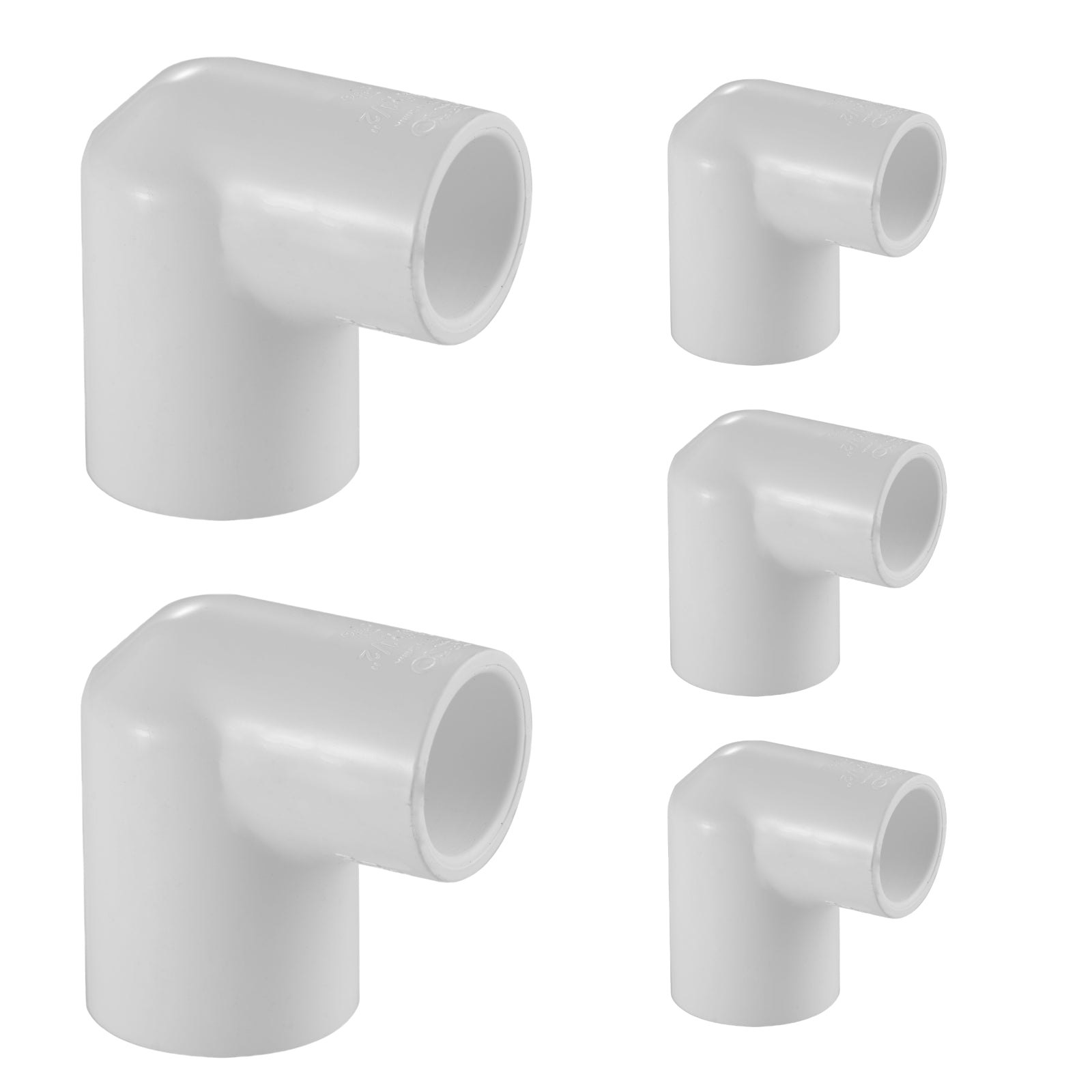 SCH 40 PVC 90° Elbow (SOC x SOC) - Pick Size to Add