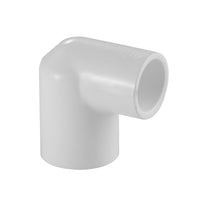 1" x 1/2" SCH 40 PVC 90° Elbow (SOC x SOC)