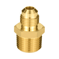 3/8" flare 1/2" mnpt brass adapter