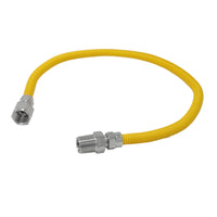 3/8" OD Connector with 3/8" MIP adp. x 1/2" FIP adp. (36" Length)