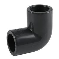 1/2" pvc sch 80 90° elbow fitting
