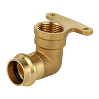 3/4" press 3/4" fnpt hi ear elbow (lead free)