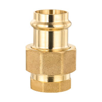 1/2" press brass union female (lead free) 2