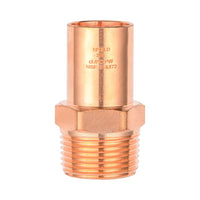 1-1/4" ftg press copper male threaded street adapter (lead free)