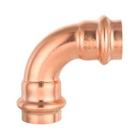 1-1/4" press copper 90° elbow (lead free)
