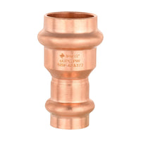 1-1/4" 1" copper press press coupling (lead free) 3
