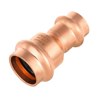 1-1/4" 1" copper press press coupling (lead free)
