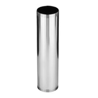 1-1/2" 6" double end threaded extension tailpiece, 20ga, chrome plated brass