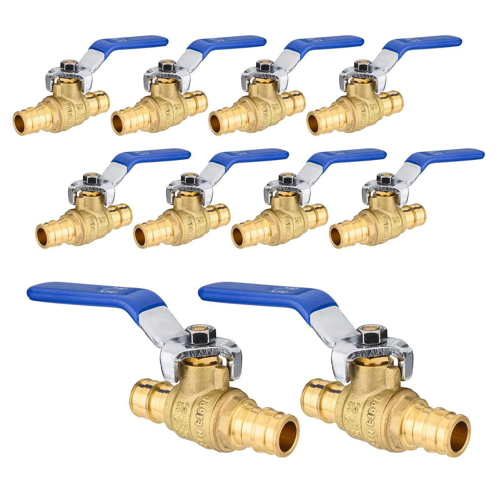 pex expansion ball valve lead free 17