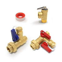 3/4" Isolation Valve Kit (Copper Sweat Inlet)