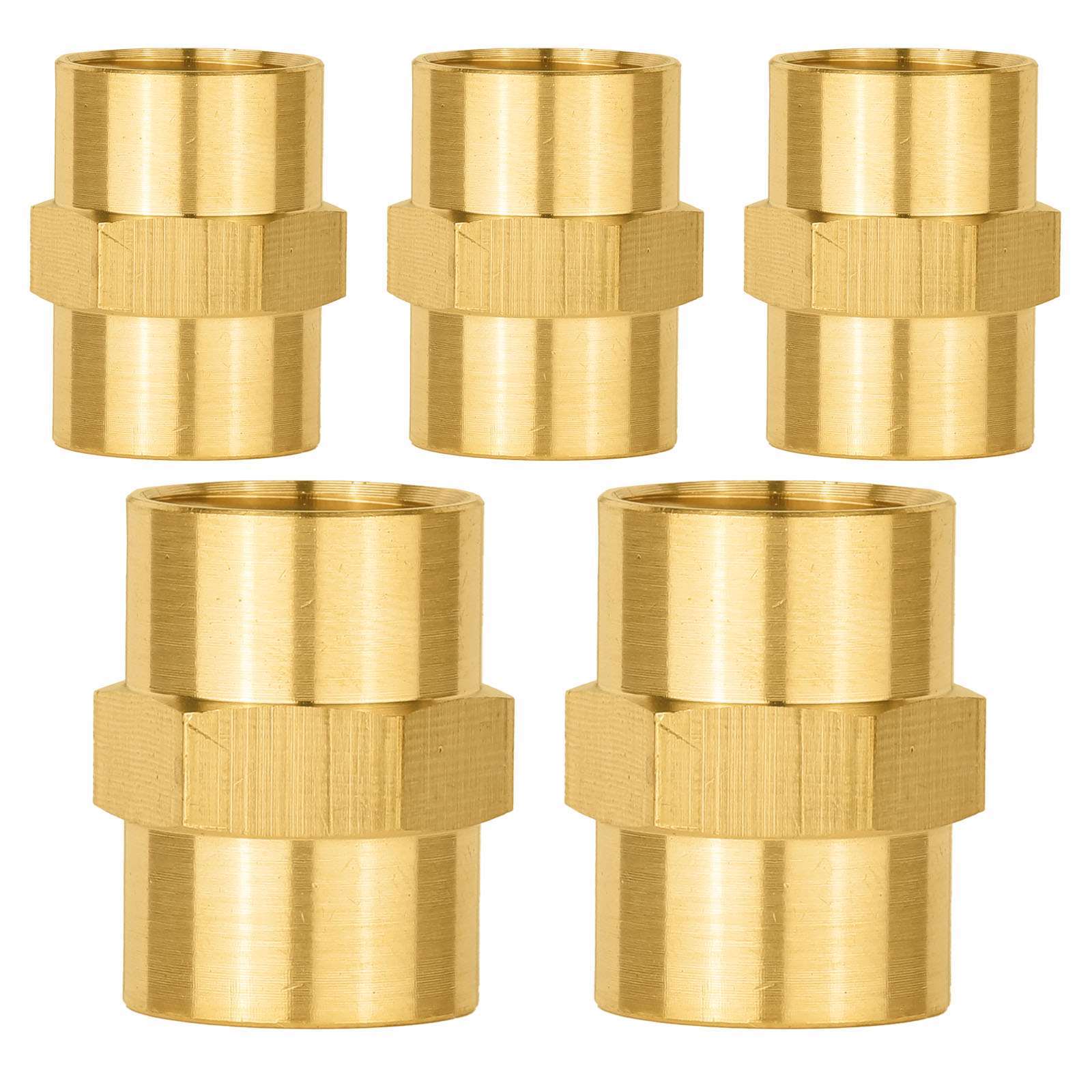 female npt brass hex connector 8