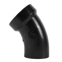 1-1/2 in. abs dwv hub x spigot street elbow fitting (1/8 bend)