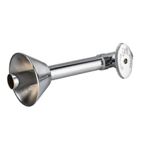 1/2" sweat 3/8" od compr. straight stop valve, w/5" straight extension, 1/4-turn (lead free)