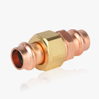 1/2" press copper union (lead free)