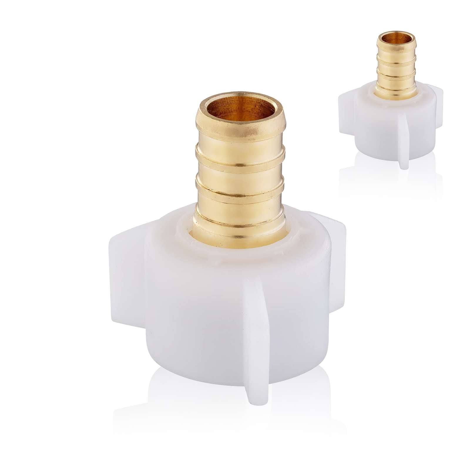 pex b crimp x female npt swivel adapter lead free 16