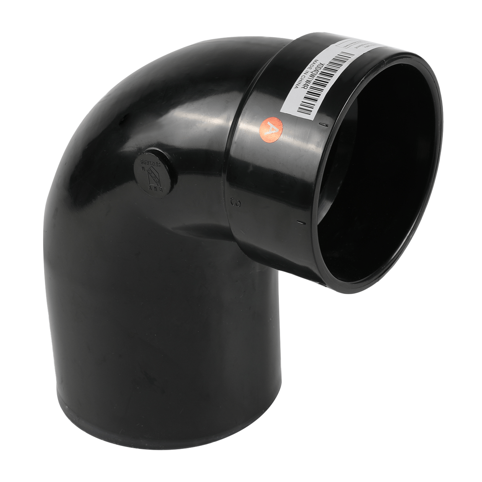 ABS DWV 90-Degree HUB x Spigot Street Elbow Fitting (1/4 Bend) - Pick Size to Add