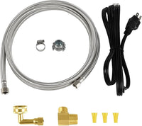 dishwasher installation kit, 3/8" x 3/8" w/h power cord