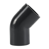 1/2" pvc sch 80 45° elbow fitting