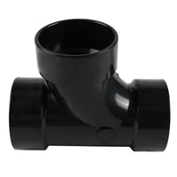 ABS DWV SANITARY TEE (HUB x HUB x HUB) - Pick Size to Add