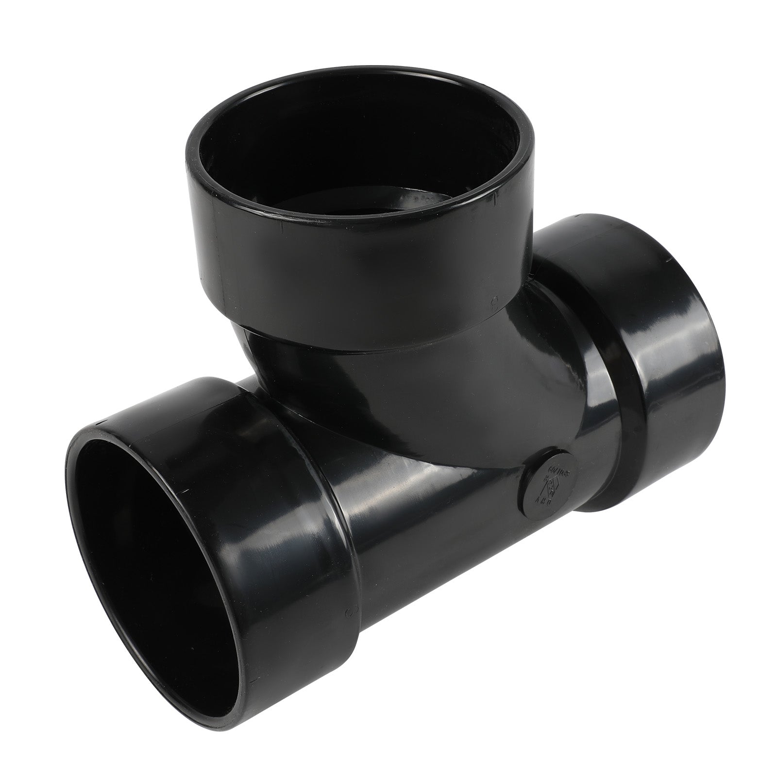 ABS DWV SANITARY TEE (HUB x HUB x HUB) - Pick Size to Add