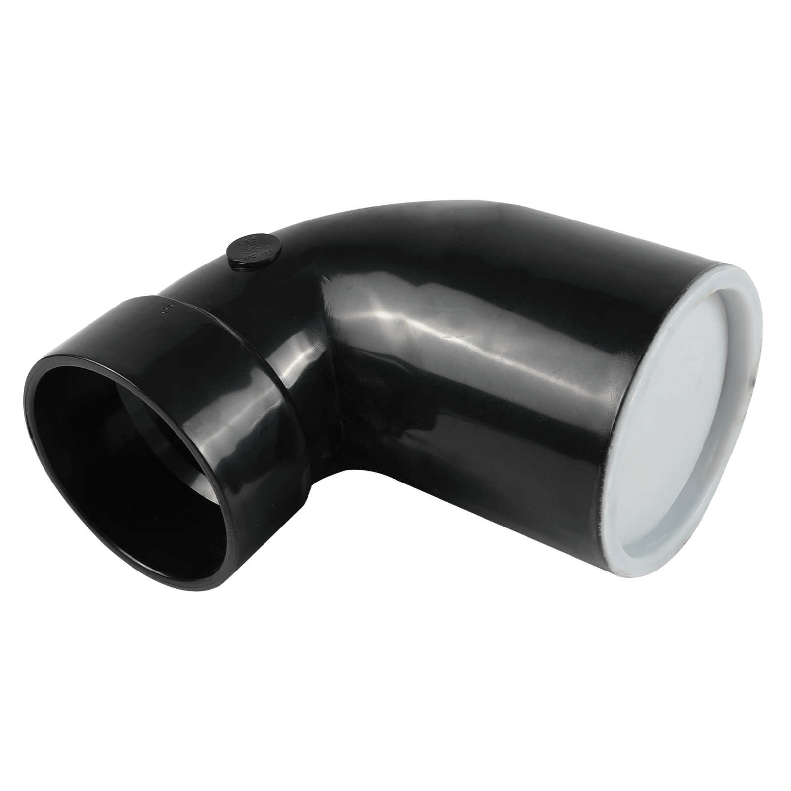 ABS DWV 90-Degree HUB x Spigot Street Elbow Fitting (1/4 Bend) - Pick Size to Add