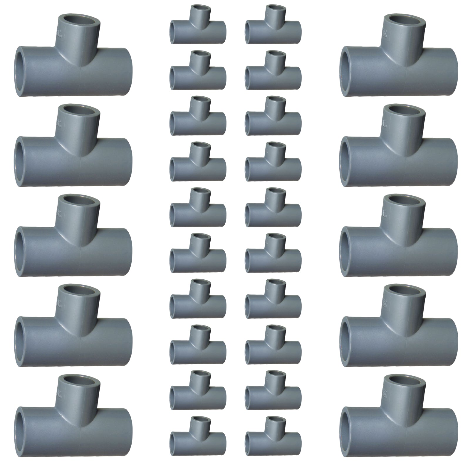 CPVC Schedule 80 Reducing Tee (Socket) - Pick Size to Add