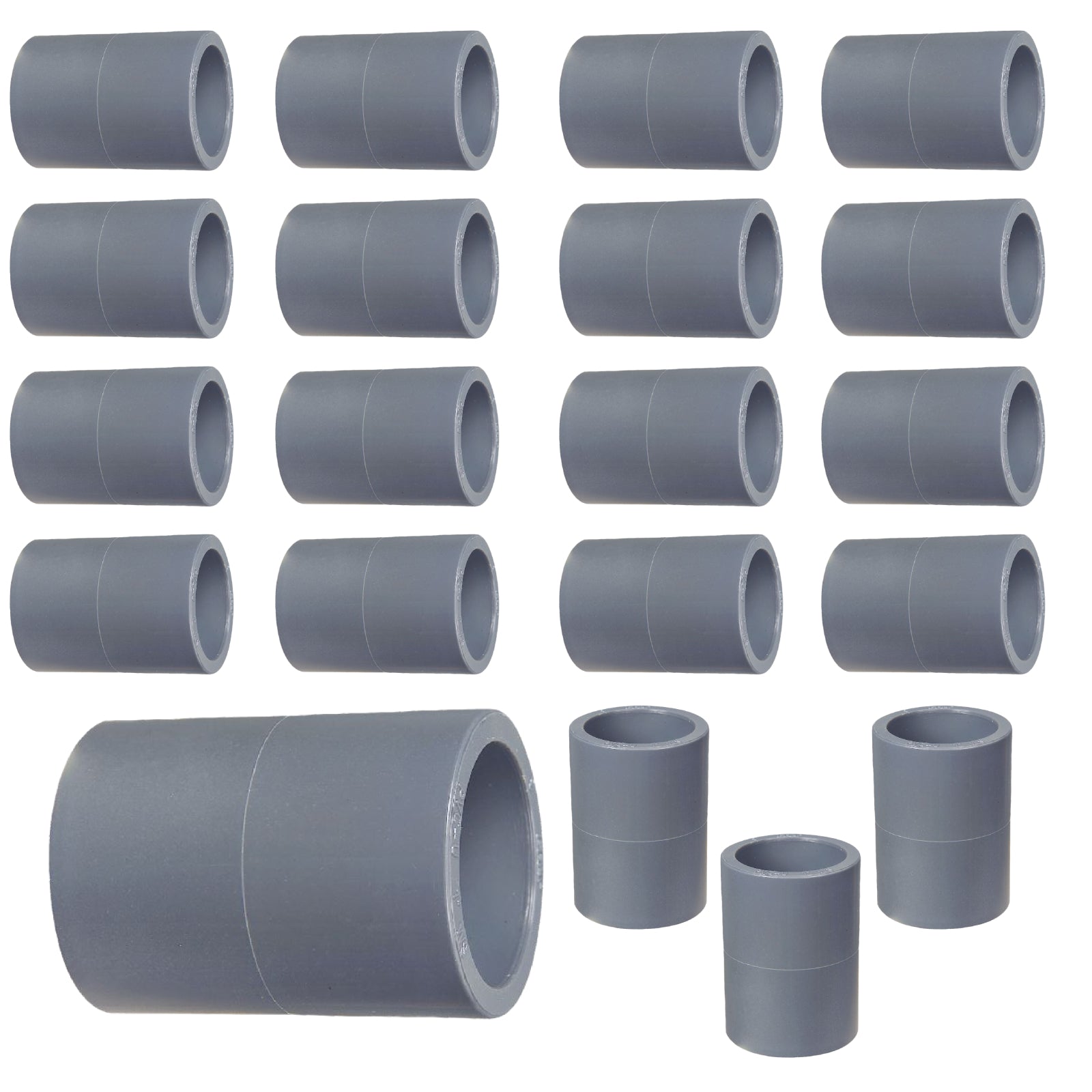 CPVC Schedule 80 Coupling (Socket) - Pick Size to Add