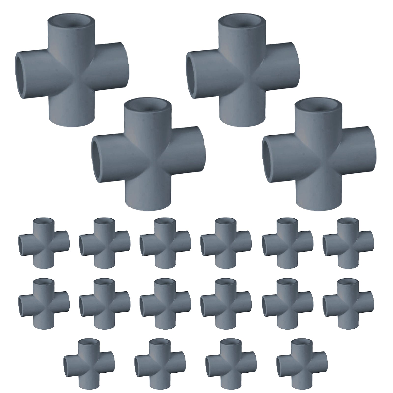 CPVC Schedule 80 Cross (Socket) - Pick Size to Add