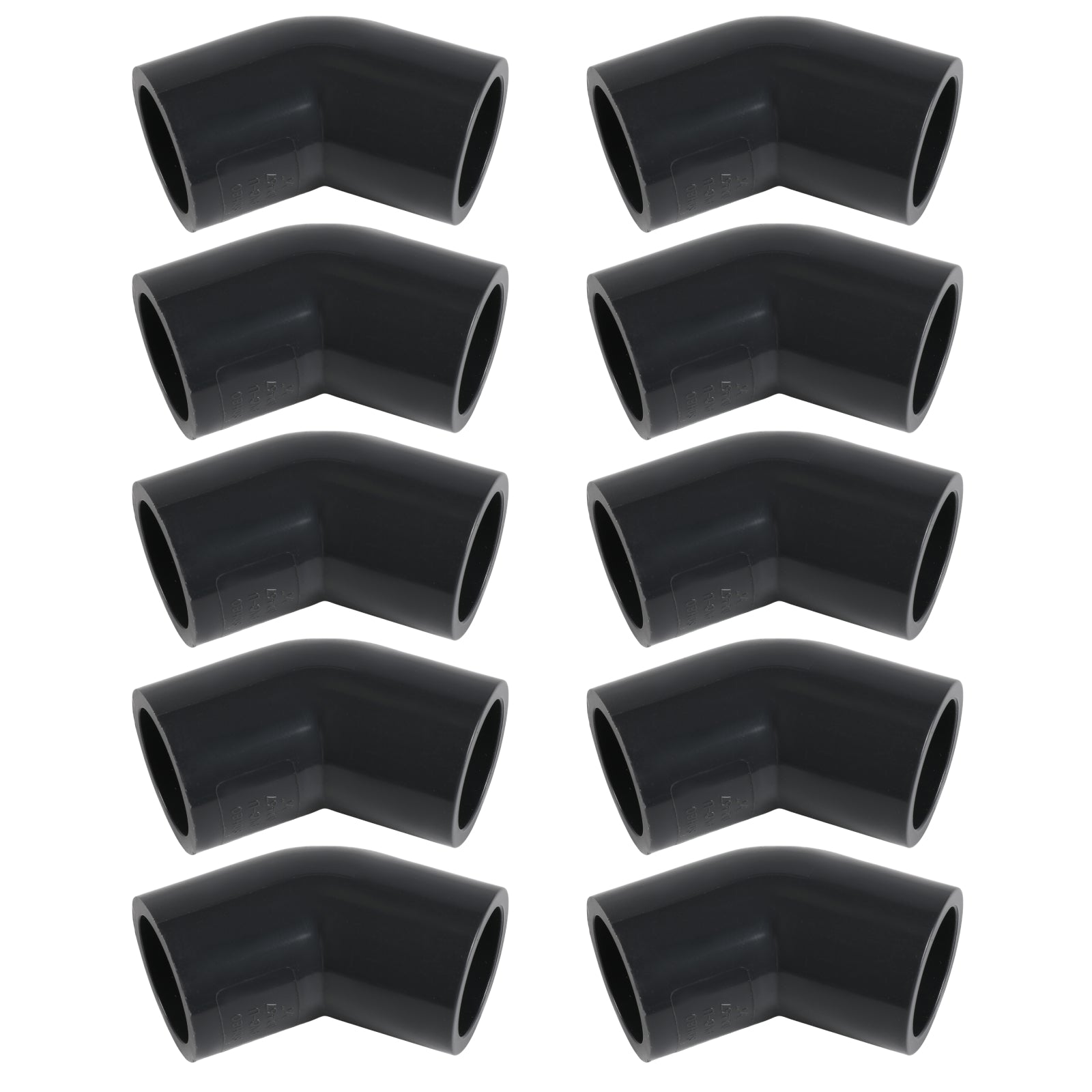 pvc sch 80 45 elbow fitting pick size to add 6