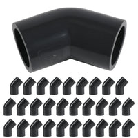 30-Pack 3/4" PVC SCH 80 45° Elbow Fitting