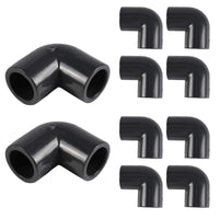 10-Pack 2" PVC SCH 80 90° Elbow Fitting