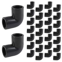 30-Pack 1/2" PVC SCH 80 90° Elbow Fitting