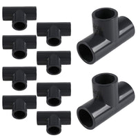 10-Pack 2" PVC SCH 80 PVC Tee