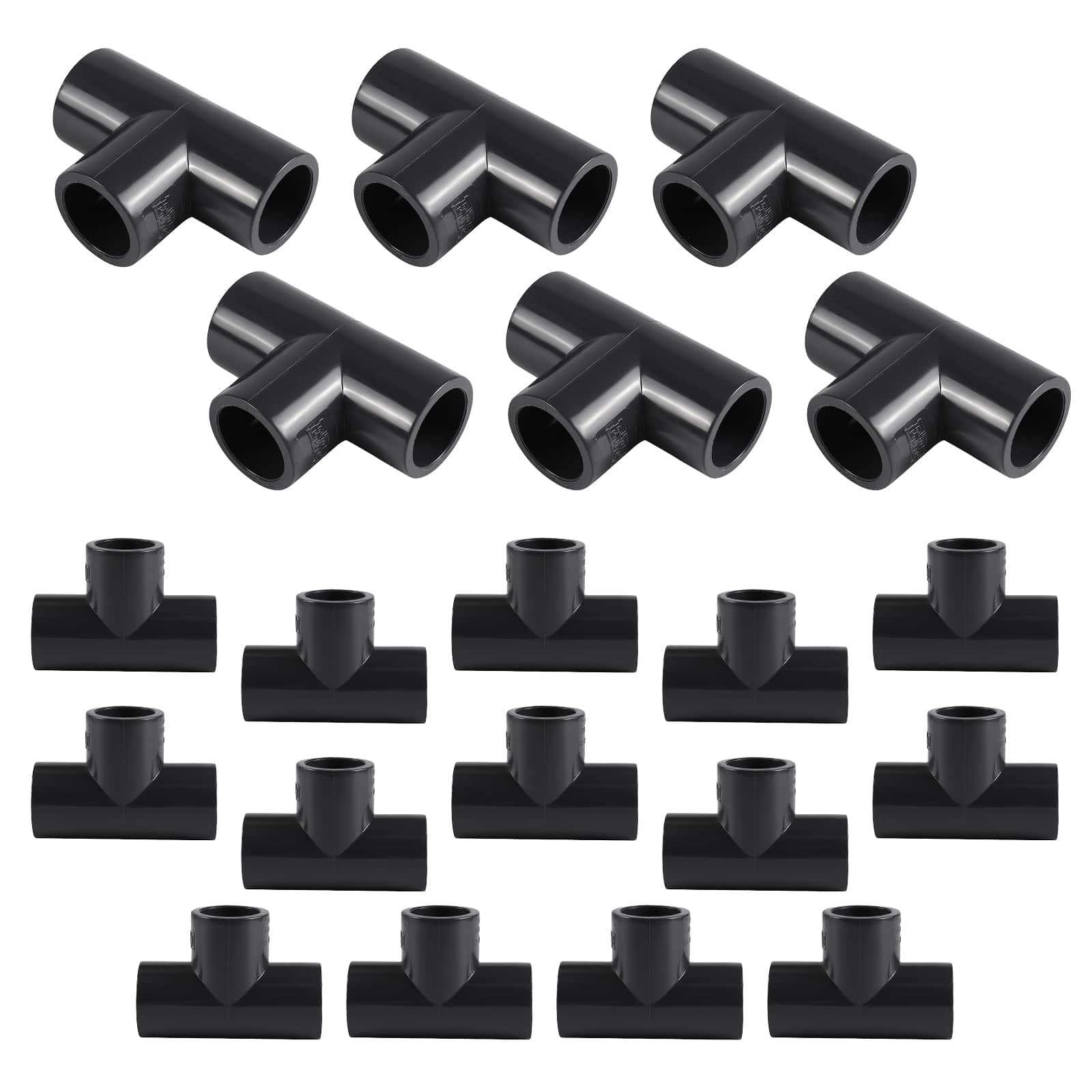 pvc sch 80 pvc tee pick size to add 8