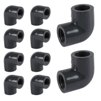 10-Pack 1-1/4" PVC SCH 80 Elbow (SOCx FIPT)