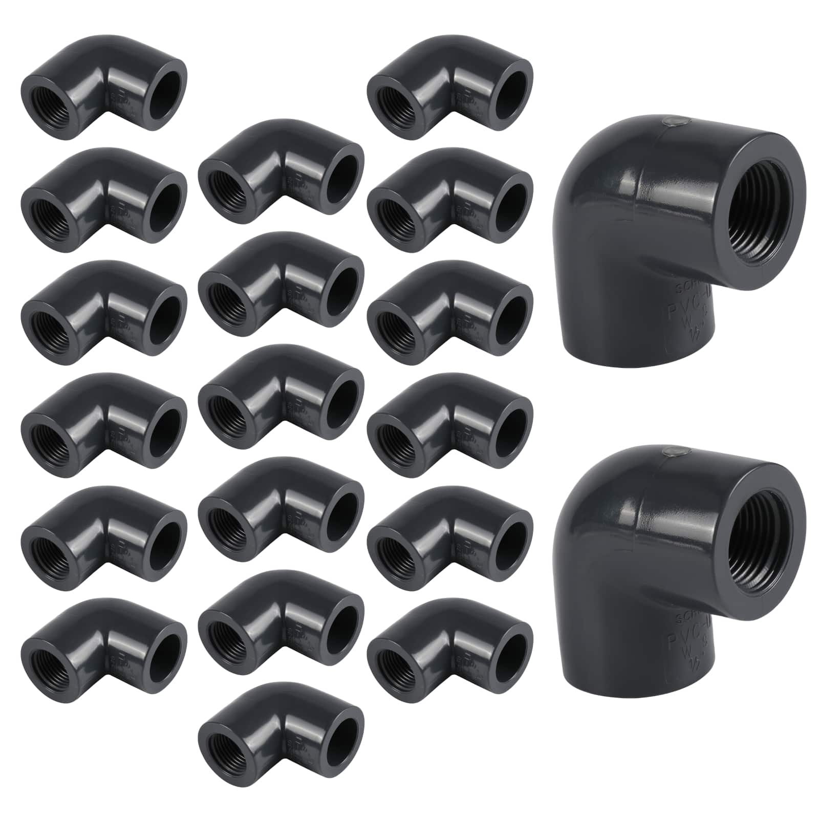 pvc sch 80 elbowsocx fipt pick size to add 6