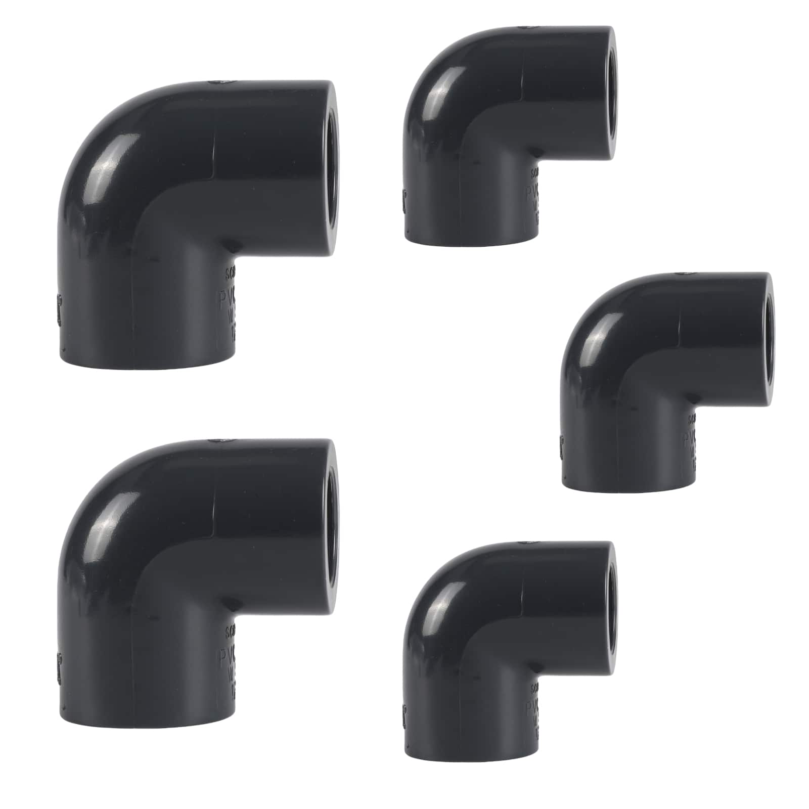 pvc sch 80 elbowsocx fipt pick size to add 9